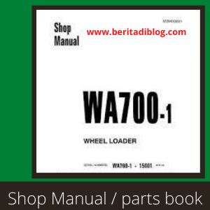 Wheel loader WA700-1 shop manual komatsu