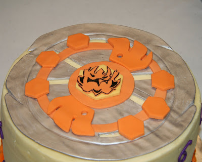 Beyblade Birthday Cake on Birthday Party 049a Jpg