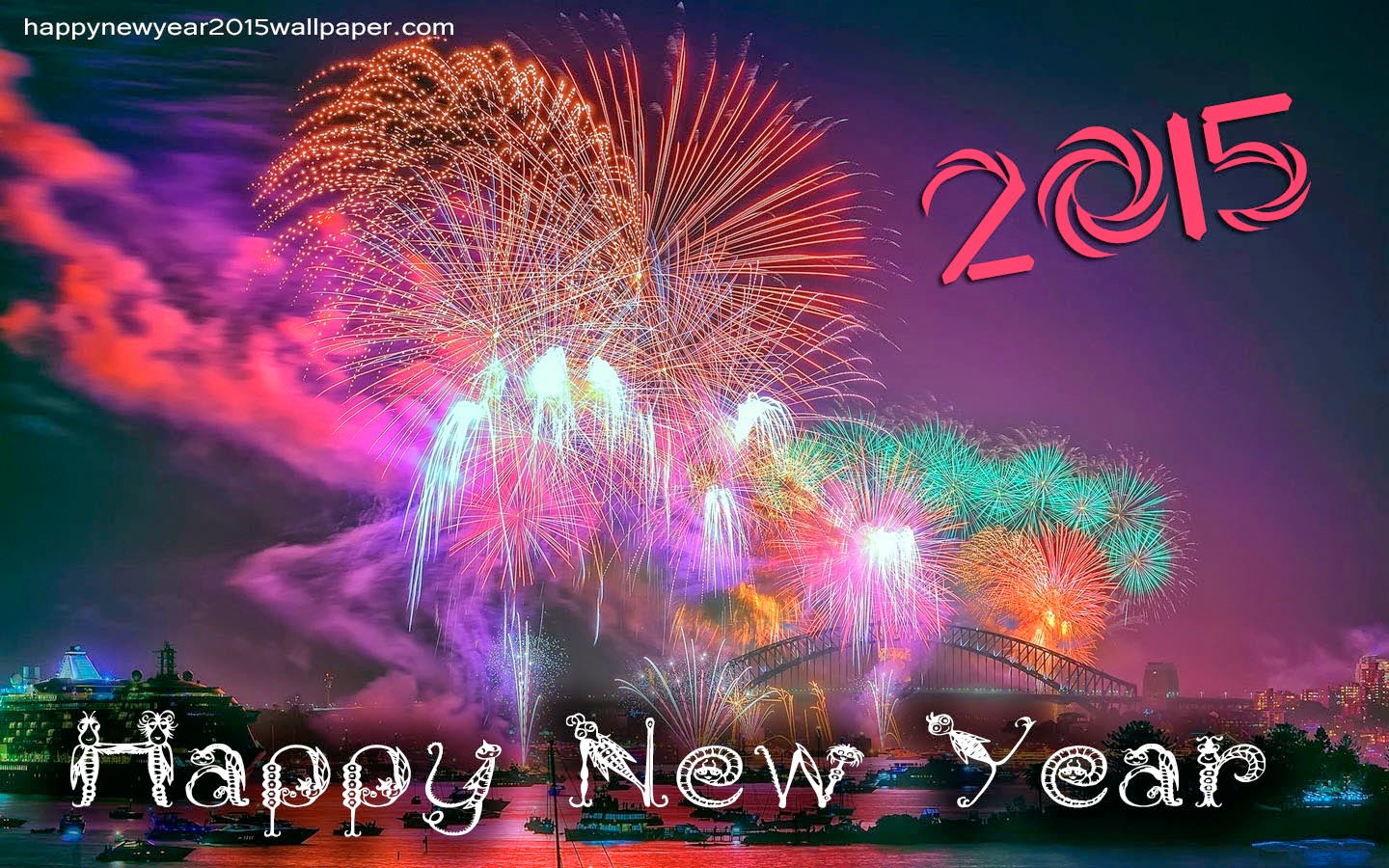 Happy New Year Wallpaper 2015