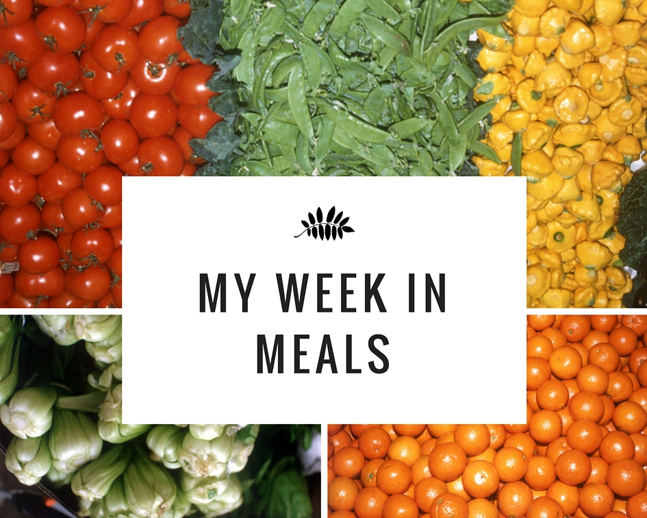 Ask Away Blog: My Week in Meals