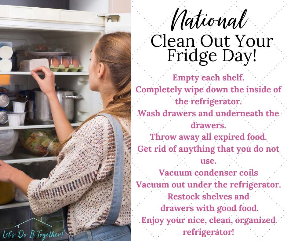 National Clean Out Your Fridge Day Wishes Lovely Pics