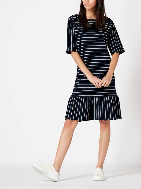 Maison De Nimes Jersey Stripe Dress