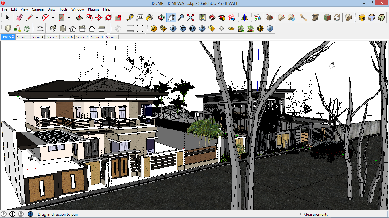  Download  gambar rumah  file sketchup 