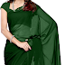 Devundri Plain Saree