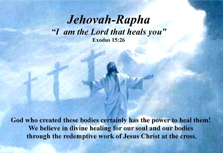 Bible Tour With Joline: Jehovah Rapha, The Lord That Heals 