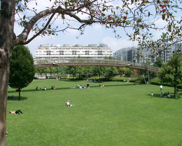 Passerelle BZ/12, BZ/12 Footbridge, Jardin de Reuilly-Paul-Pernin, Quartier de Picpus, 12th arrondissement, Paris