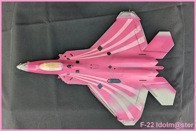 F-22 Raptor Idolm@ster au 1/48.