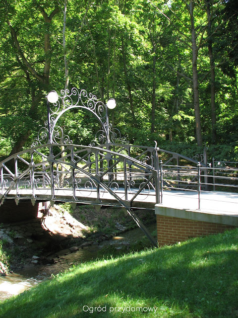 Park Oruński, ogród przydomowy