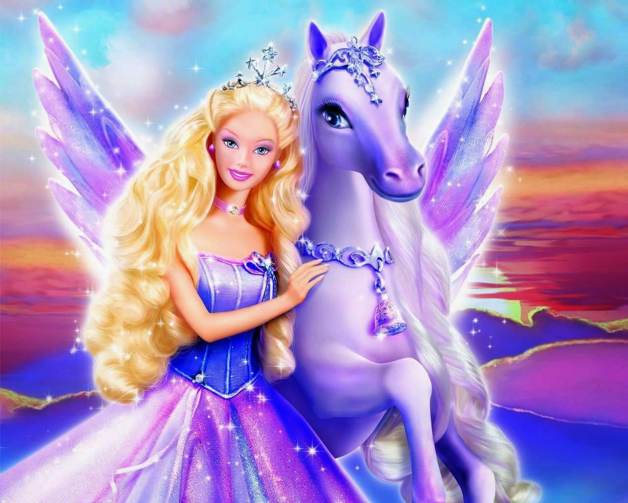 Download Wallpaper  Gambar  Kartun  Barbie  Lengkap Gambar  