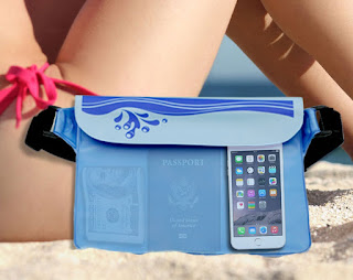 Waterproof Bag for Phone (Covert Design) - Waterproof Beach Bag for Money, iPhone and Camera. This Waterproof Pouch / Dry Bag is Good for Swimming & Keeping Your Electronics and Valuable Dry & Safe by Tobe Alfresco