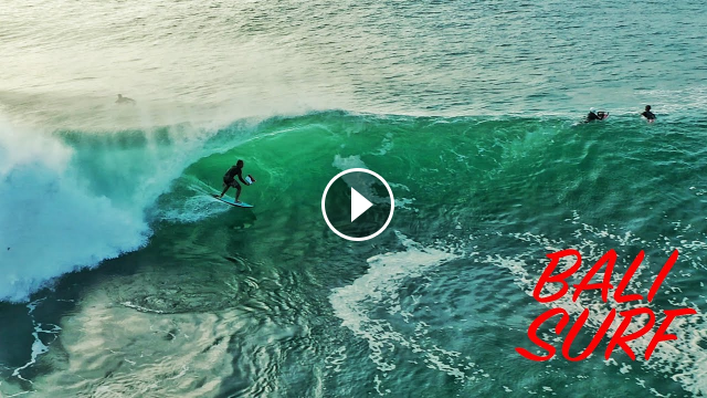 Drone Surf Video on Padang Padang - 12 August 2021