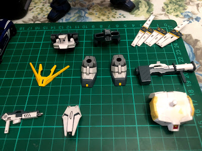 G Generation-F SD BB Senshi RX-93 Nu Gundam G Generation-F SD BB Senshi RX-93 Nu Gundam Painted Parts