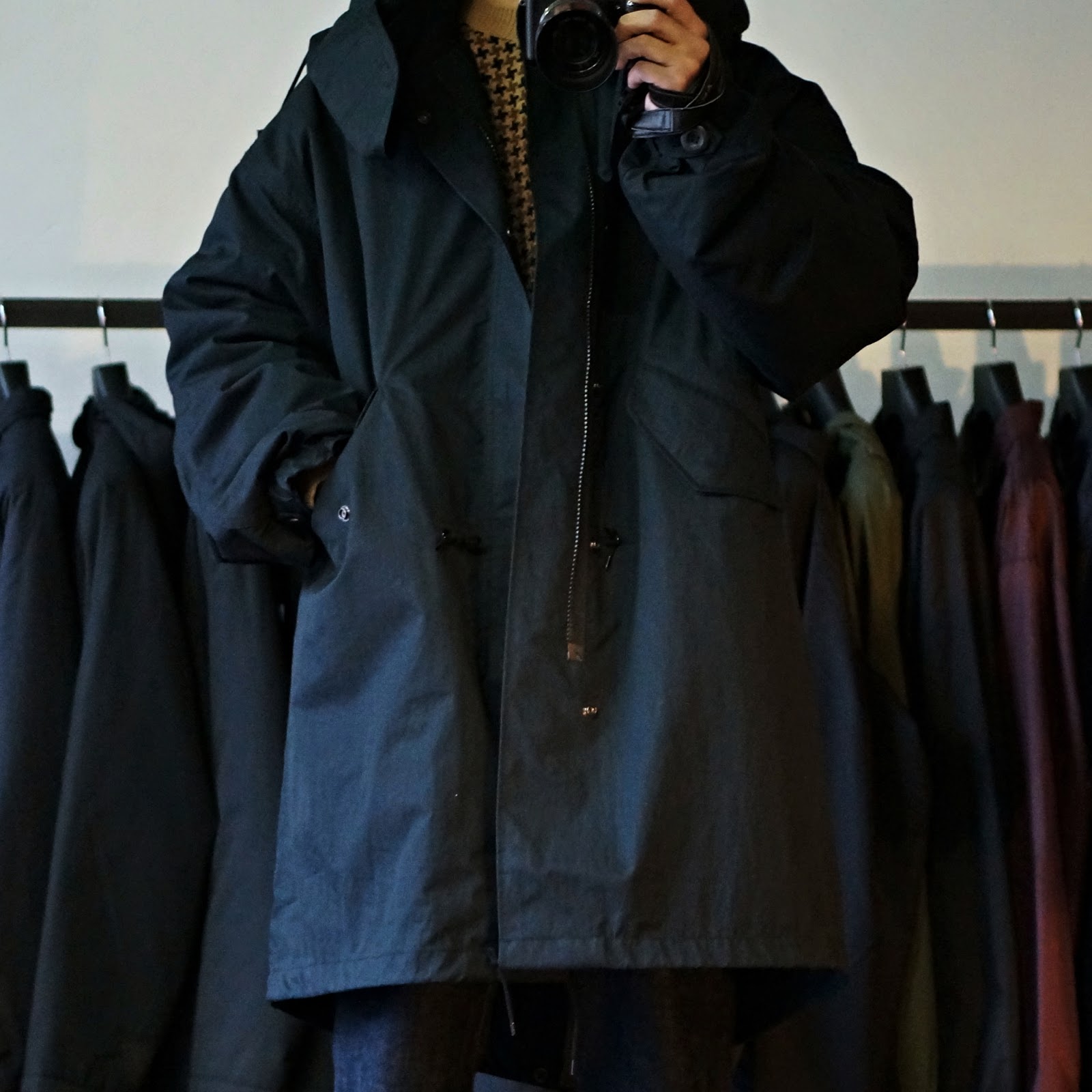 DELUXE CLOTHING D-65 M-65 PARKA 2019 AW TRUMPS 通販