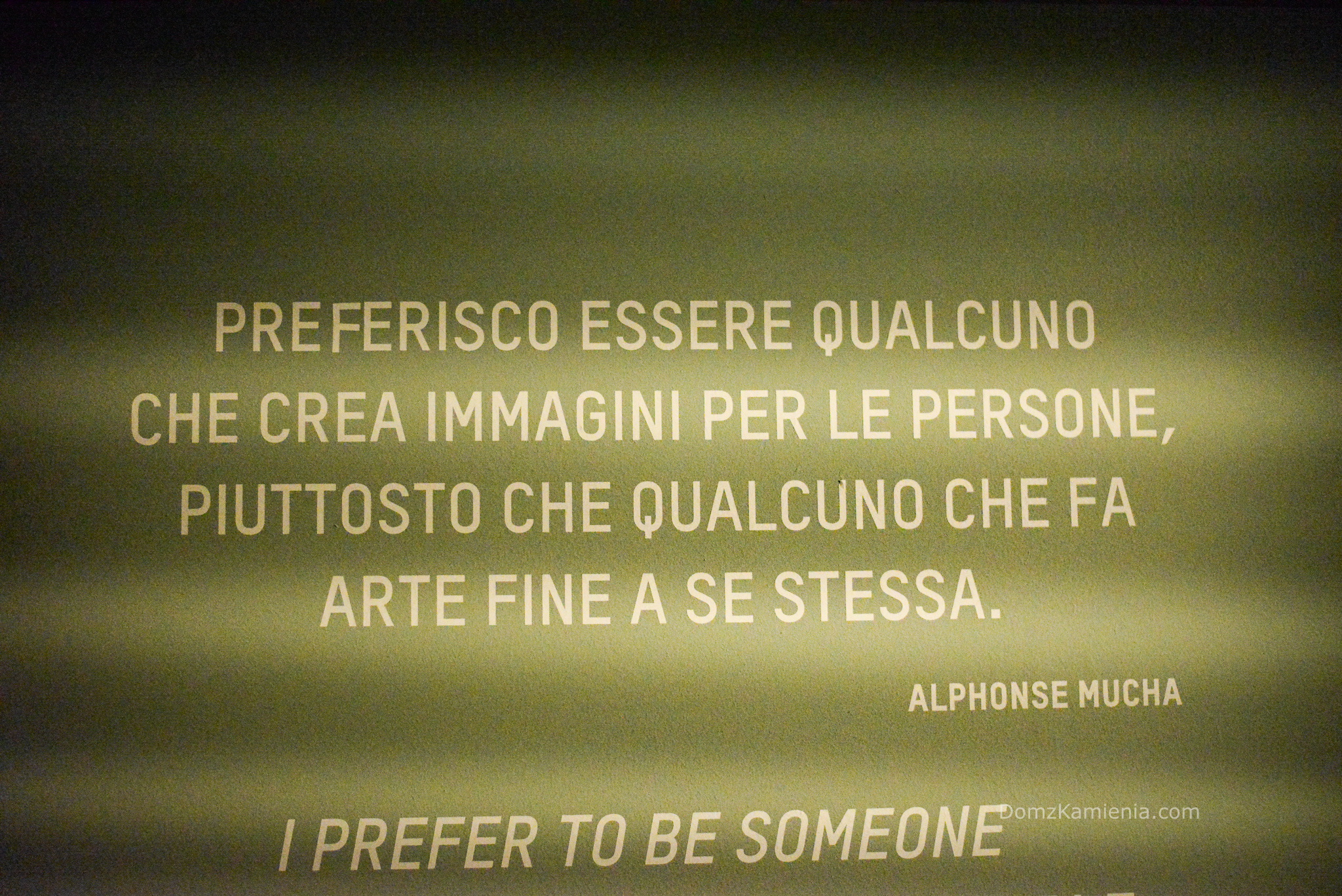 Alfons Mucha wystawa we Florencji 2023, Kasia Nowacka