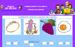 http://www.jogosdaescola.com.br/play/atividades/atividades_portugues/completar_palavras_20.html