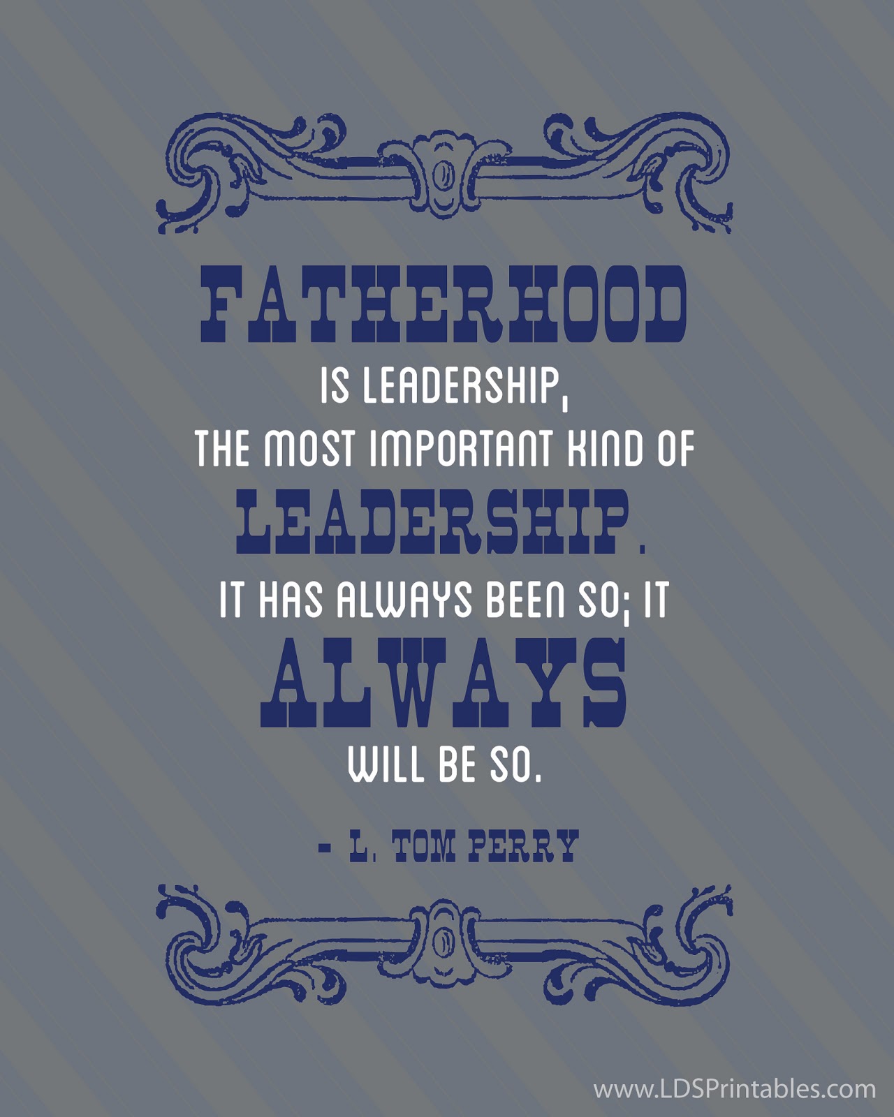 Lds Fatherhood Quotes. QuotesGram