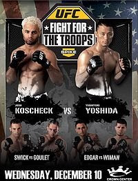 Watch UFC Fight For The Troops