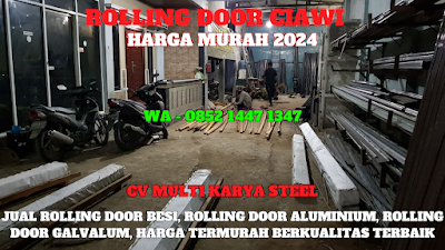 GAMBAR, ROLLING DOOR, CIAWI, HARGA ROLLING DOOR PER METER TERBARU 2024