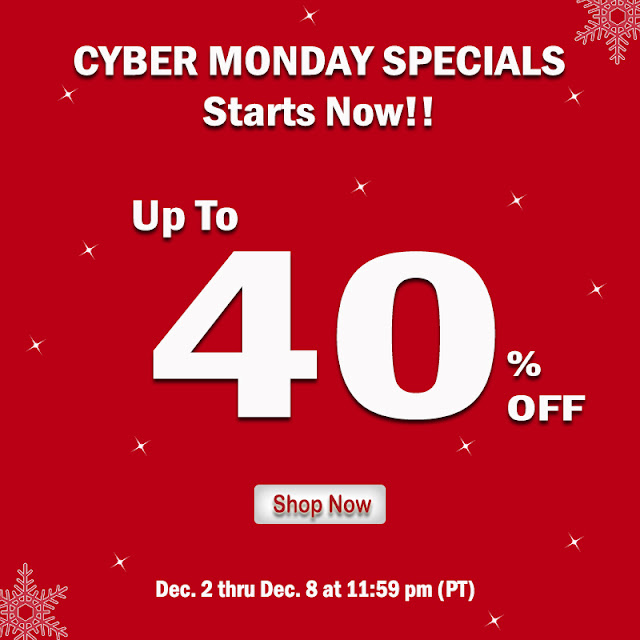 CYBER MONDAY SPECIALS