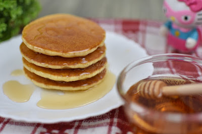 Pancake with honey,ida nursuri, eda  nursuri, eda kitchen