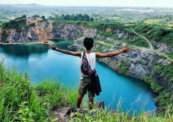 Tempat Keren di Bogor, Danau Quarry Jayamix