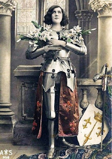 Fifteenth century highly expensive armour worn by Joan of Arc