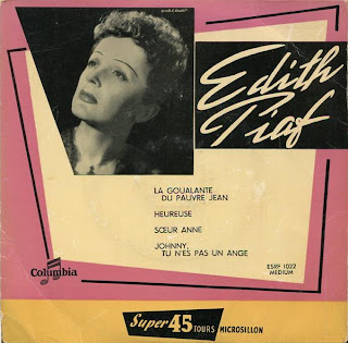 Edith Piaf - La goualante du pauvre Jean - France - 1954 - Front