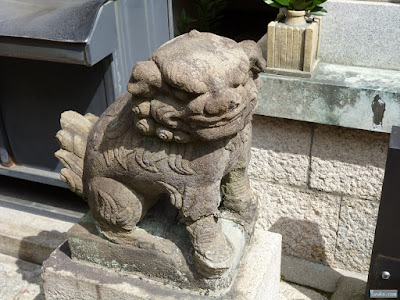 真言宗高野山自性院内神社狛犬