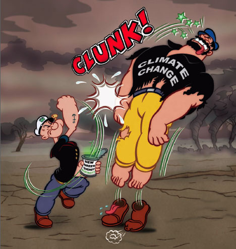 Cartoon popeye 