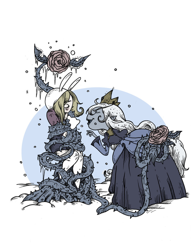 Adventure time - Ice Rose por secondlina