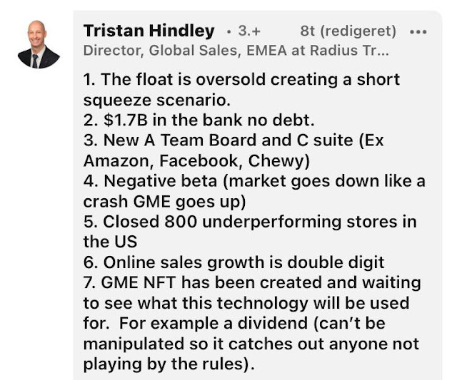 GME Investment Thesis