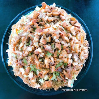 Aling Banang's Miki-Bihon with Lechon Kawali