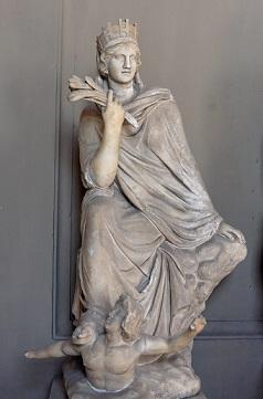 Goddess of prosperity and fortune. She was one of the goddesses of destiny and was therefore linked to the three destinies in ancient Greek mythology. Tique was often worshiped in cities as the guardian of good luck and prosperity.