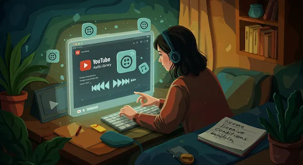 크리에이티브 커먼즈 & 유튜브 오디오 라이브러리