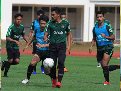 Jelang Uji Coba Lawan Bhayangkara FC, Timnas U-22 Matangkan Pola Permainan