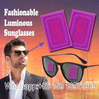 Fashionable Luminous Sunglasses