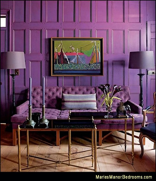 Interior Design Master Class decorating with color decorating with purple