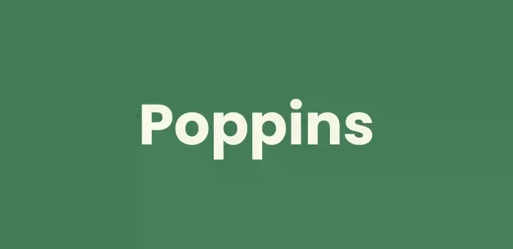 poppins top fonts for microsoft excel users on canva