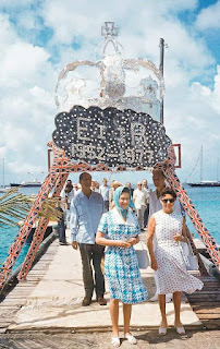 Princess Margaret and the Queen holidayed in Mustique