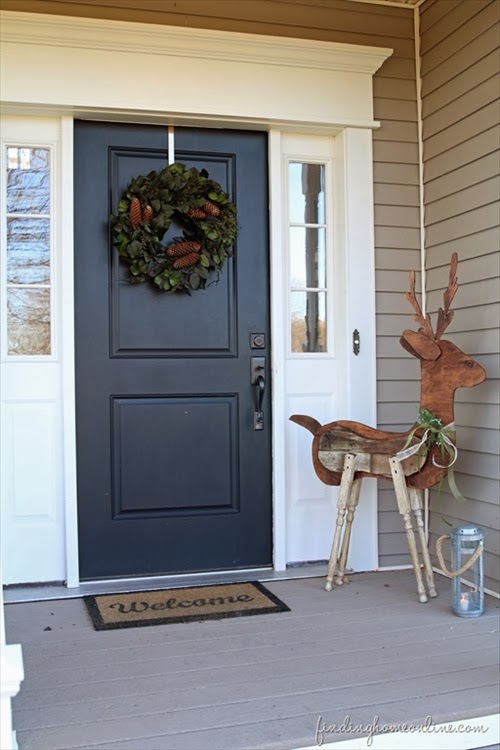 Reclaimed Wood Front Doors