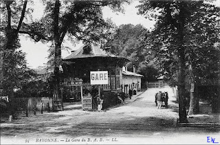 tramway gare pays basque autrefois