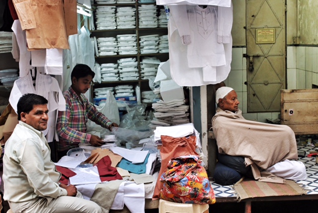 gol darwaza chowk area lucknow street photography