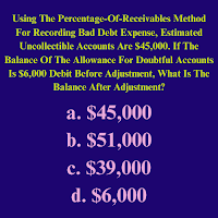 Using The Percentage-Of-Receivables Method