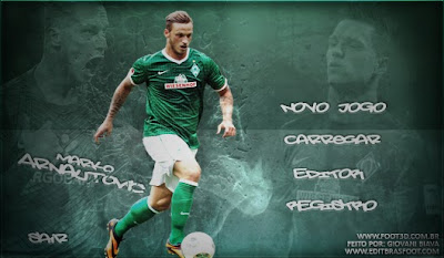 Skin Marko Aranautovic do Werder Bremen para Brasfoot 2013.