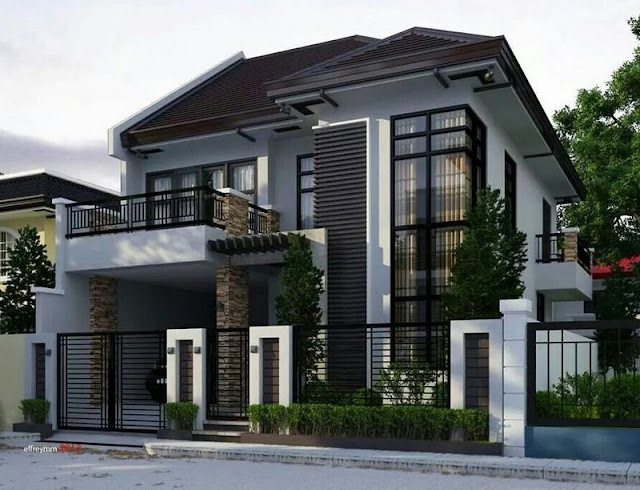 modern grey house exterior color scheme