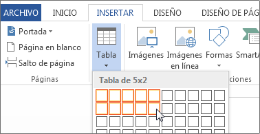 Manipular tablas de un documento / Modificación de los datos de una tabla Microsoft Word