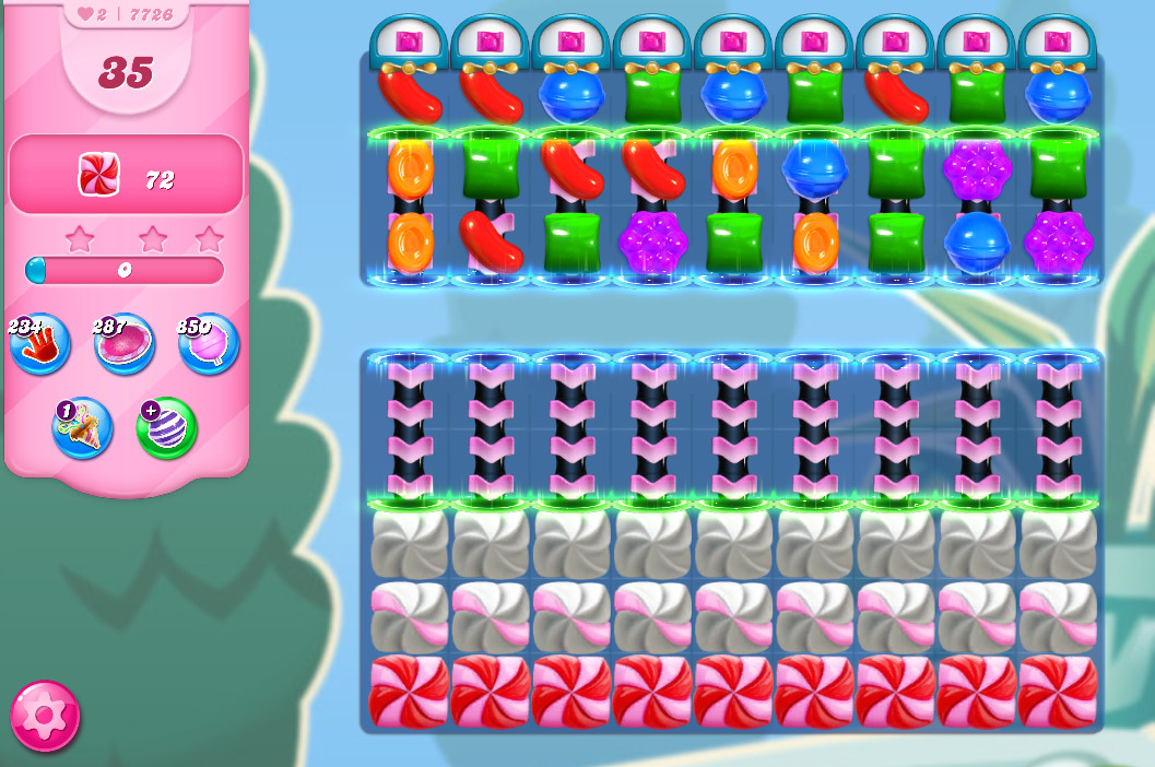 Candy Crush Saga level 7726