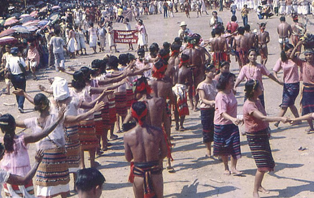 Tinguian community dancing