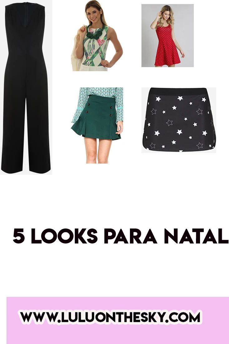 5 looks para o natal