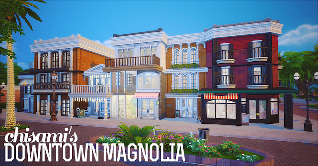 Sims 4 Downtown Apartments